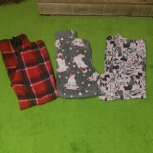 Cozy Kids Pajama Set - Red, Gray, Pink